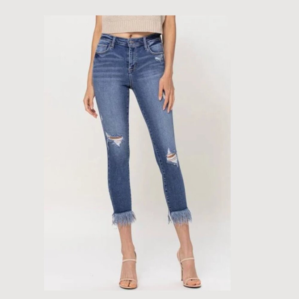 Cello Fringe Jeans - Picture 2 of 7